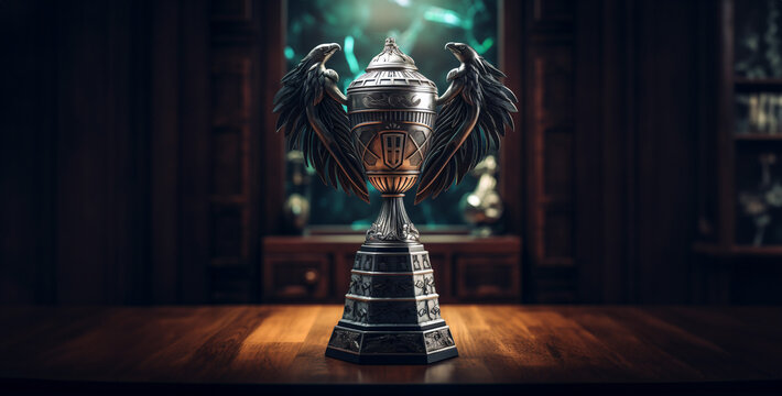 a fantasy football trophy with the word elite hd wallpaper