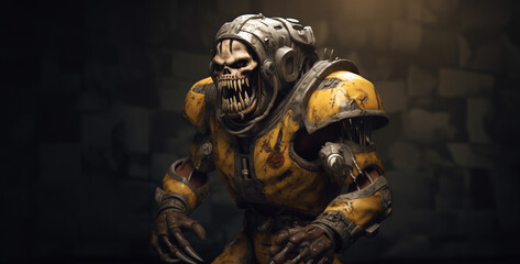 a monsters robot fighter wearing a hd wallpaper