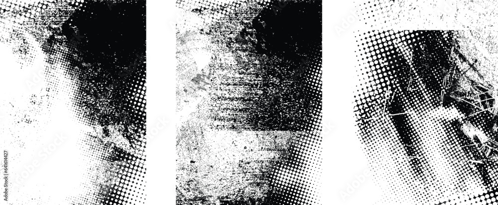Leinwandbilder glitch distorted grungy isolated layers . design element for brochure, social media, posters, flyers