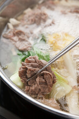 korean style shabuhabu skiyaki