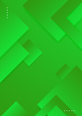 Blue modern poster background with shapes