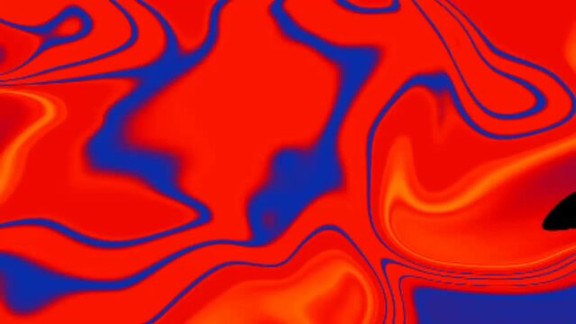 Multicolored red blue  Of Bright Collors Moving In Paint Oil Surface Beautiful background premium 
