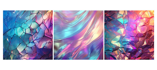 shimmer iridescent texture background illustration rainbow colorful, shiny holosurface, vibrant metallic shimmer iridescent texture background