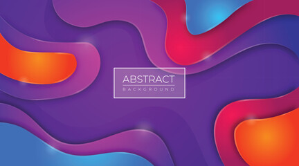 abstract background fluid colorfull vector