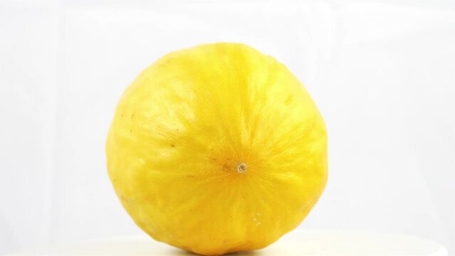 Melon. Juicy ripe and yellow