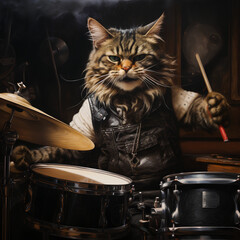 the musician cat