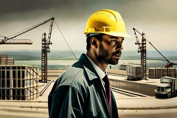 construction worker on site