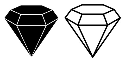 Diamond Icon set
