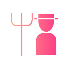 gardener gradient icon