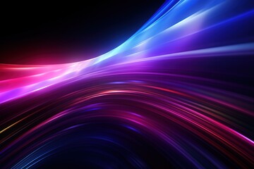 neon purple and pink spiral with black background