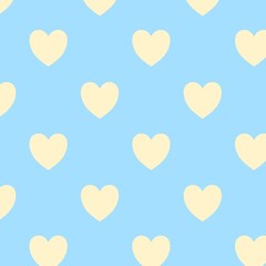 seamless background with hearts