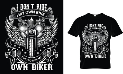 Motorcycle T shirt Design