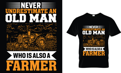 Farmer T-shirt design