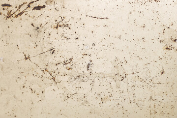 Grunge abstract background - White rusty Corroded and scratched  metal sheet decay texture background.