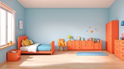 children's bedroom interior