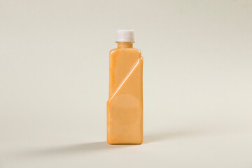 Bottles of fruit juices