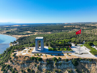 Canakkale - Turkey, Gallipoli peninsula, where Canakkale land and sea battles took place during the...