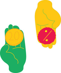 illustration of business finance