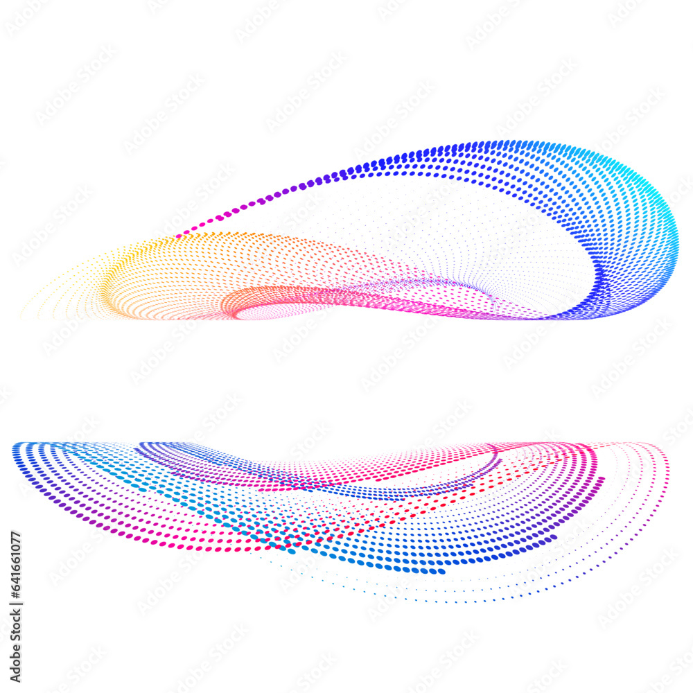 Poster set design element circle. isolated bold vector colors golden ring from. abstract glow wavy stripes 