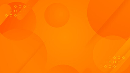 Orange yellow dynamic creative background. Abstract geometric modern illustration. Business funny childish layout cover. Full color gradient orange template fluid design. Red sunny kids trendy banner