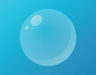 Cartoon isolated vector bubble.