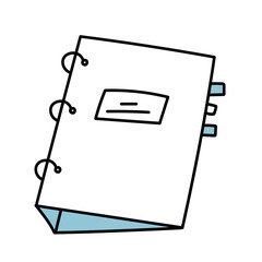 File folder cartoon illustration