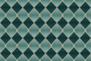 Seamless Pattern Vector Illustration.This captivating design combines intricate geometric shapes and soothing color palettes to create a mesmerizing visual feast that's perfect for gift wrapping paper