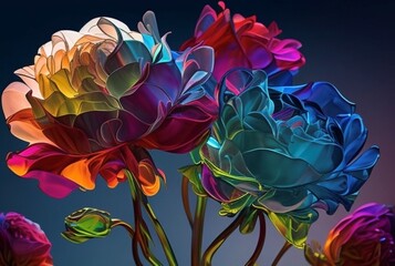 Bouquet of Colors: Flowers Singing in a Symphony of Hues