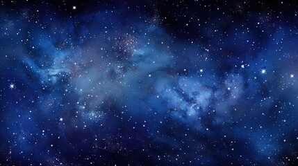 Fototapeta premium a blue space filled with stars and a sky filled with lots of stars. generative ai
