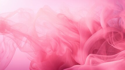 Pink smoke background Generative AI 