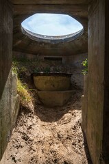 Bunker at Utah Beach in Normandy, France