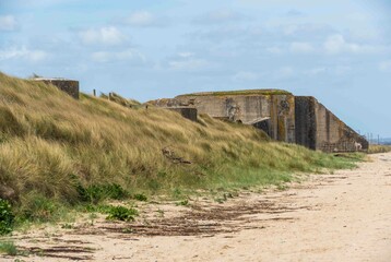 Bunker at Utah Beach in Normandy, France