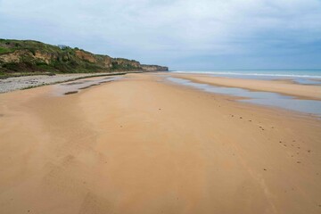 Omaha Beach Site of WWII D-Day Landing in France