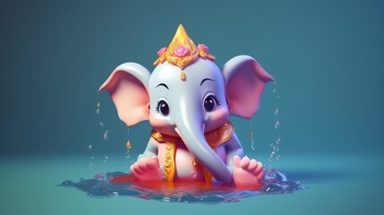 Lord Ganesha, elephant God, Indian God, Hindu God