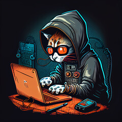 Hacker Cat