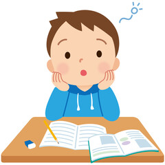 集中できずぼんやりしている子供　発達障害　小学生