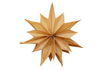 Decorative paper star