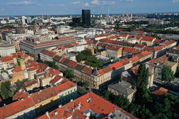 Obraz premium European Old Town from above!