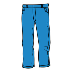 trousers vector illustration