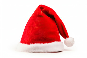 santa hat isolated on white background