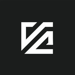 vg square logo design free