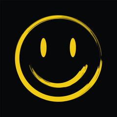 World smile day design, Happy face, smiley face icons Vector