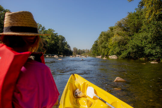 cano&euml; kayak en Ard&egrave;che