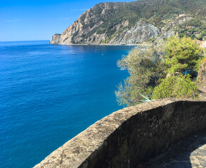 view of the sea and mountains