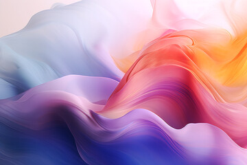 Obraz premium Colorful ink paints on white background