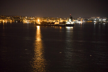 Fototapeta na wymiar Lights from the Port