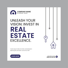Real Estate Social Media Post Template, property, investment, home, dream, opportunity, market, listings, buyers, sellers, agents, mortgage