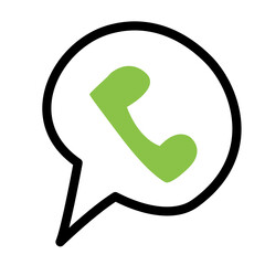 phone call logo icon