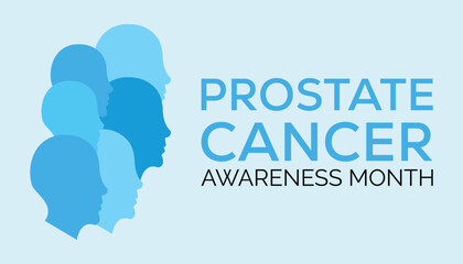  Prostate Cancer awareness month observed each year during November. vector illustration. banner, Holiday, poster, card and background design.