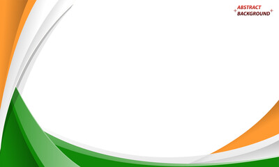 Abstract Creative India Independence Day Background.
